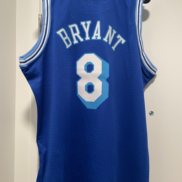 Lakers Jersey Size XL Mitchell & Ness Kobe Bryant NBA Basketball NWT Royal Blue - Picture 4 of 6